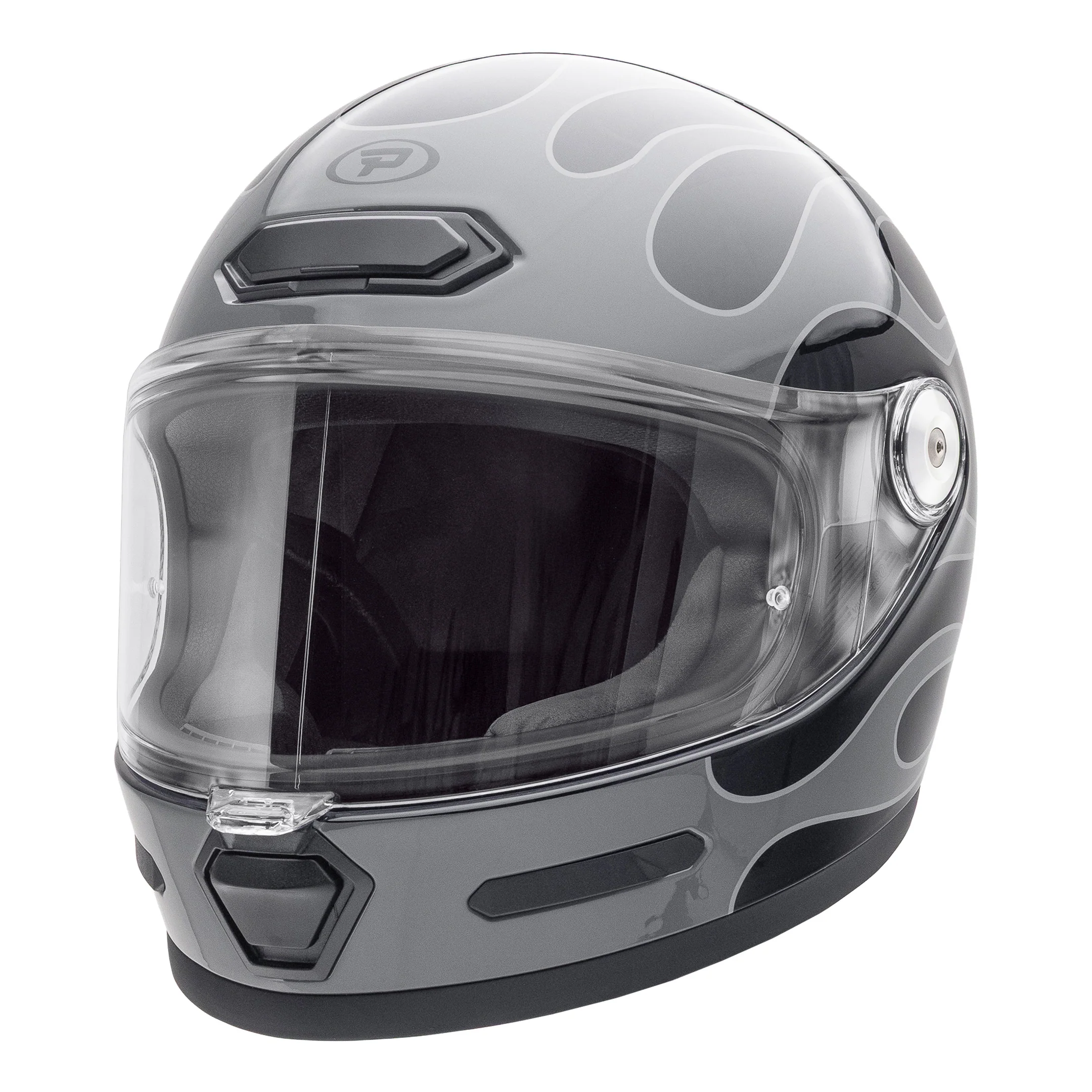 Principal V80 Helmet - Black Flame - Image 3