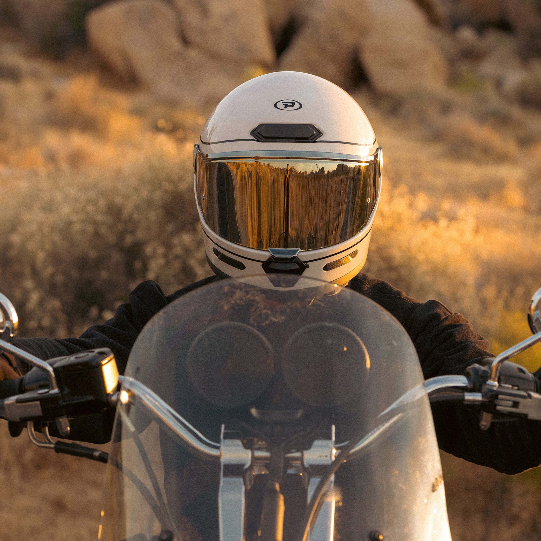 Principal V80 Helmet - Vintage White - Image 17