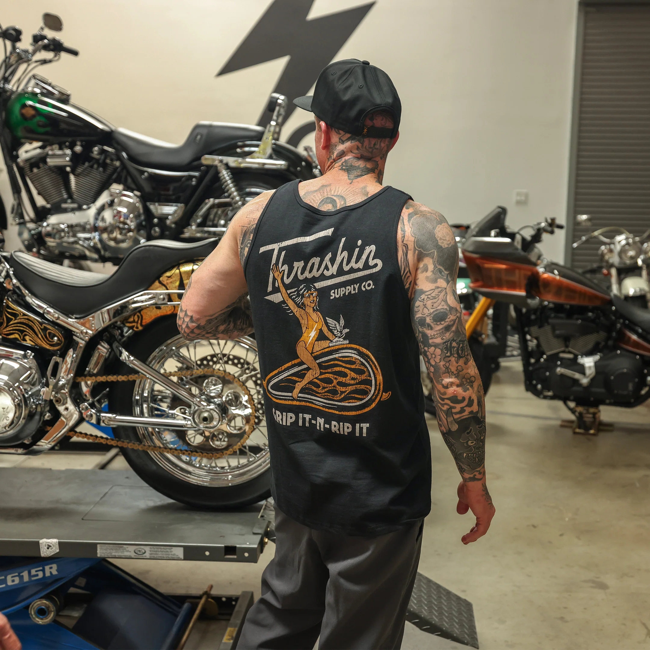 Rip It Tank - Black - Image 3
