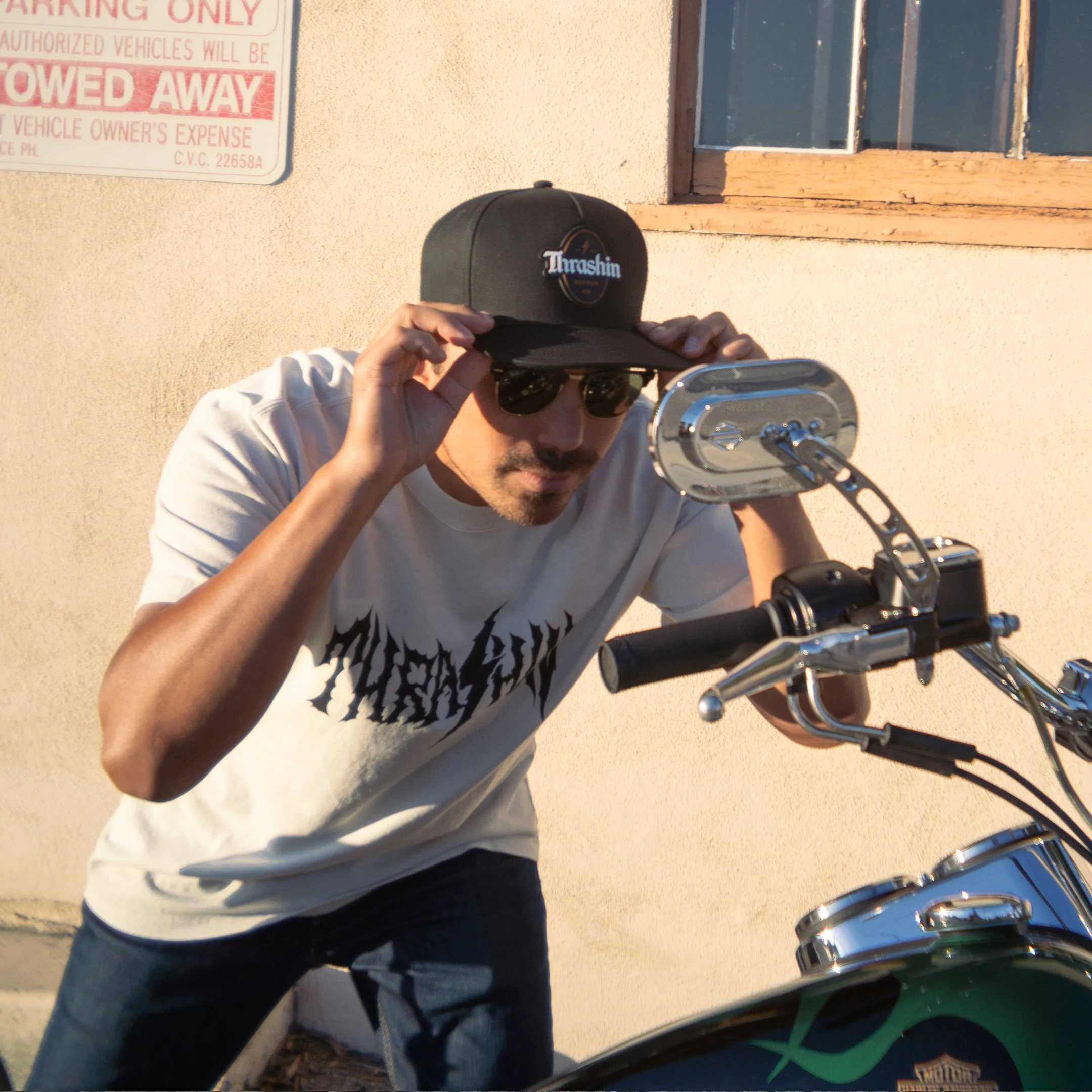 Roller Snapback - Black - Image 5