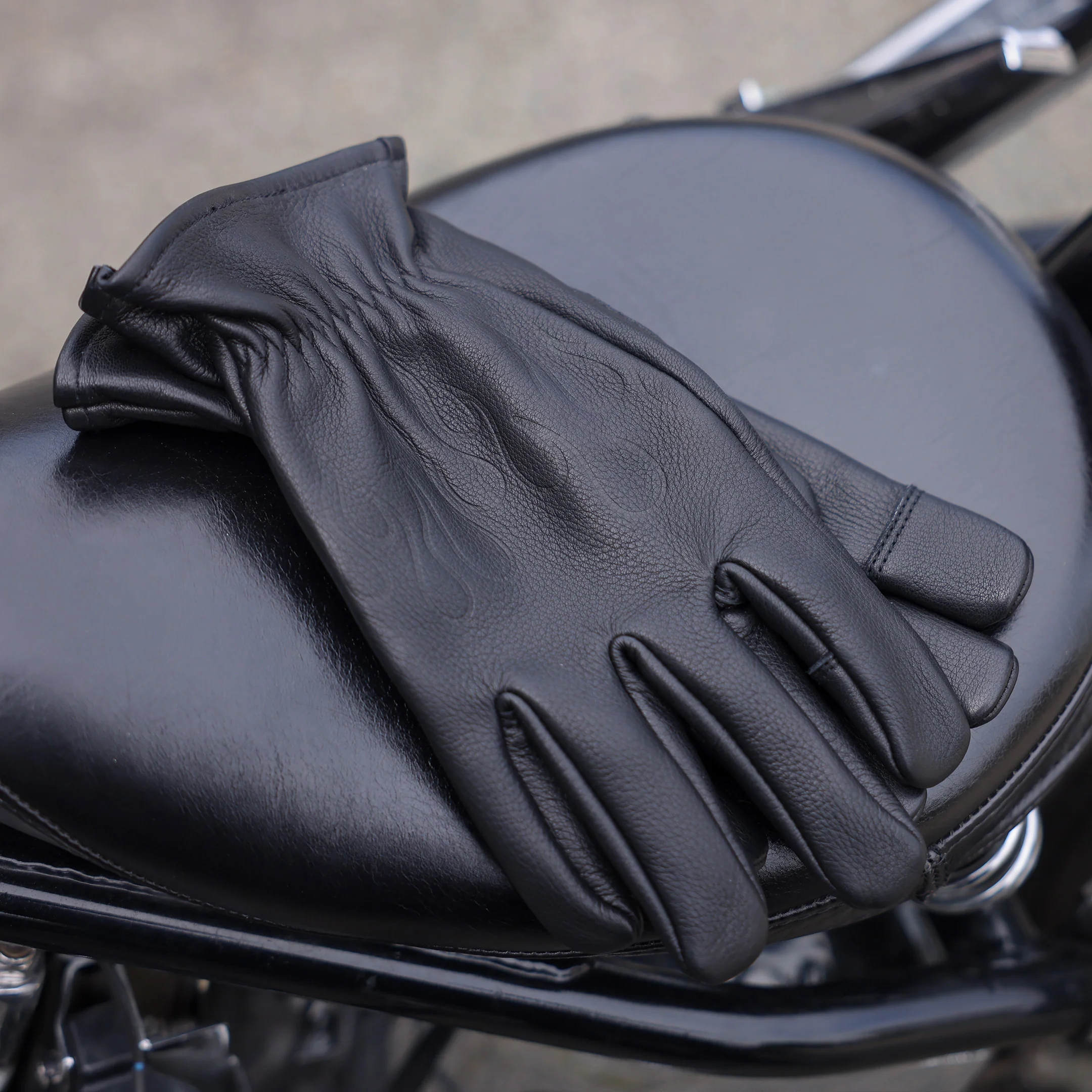 Roper Glove - Leather - Black - Image 11