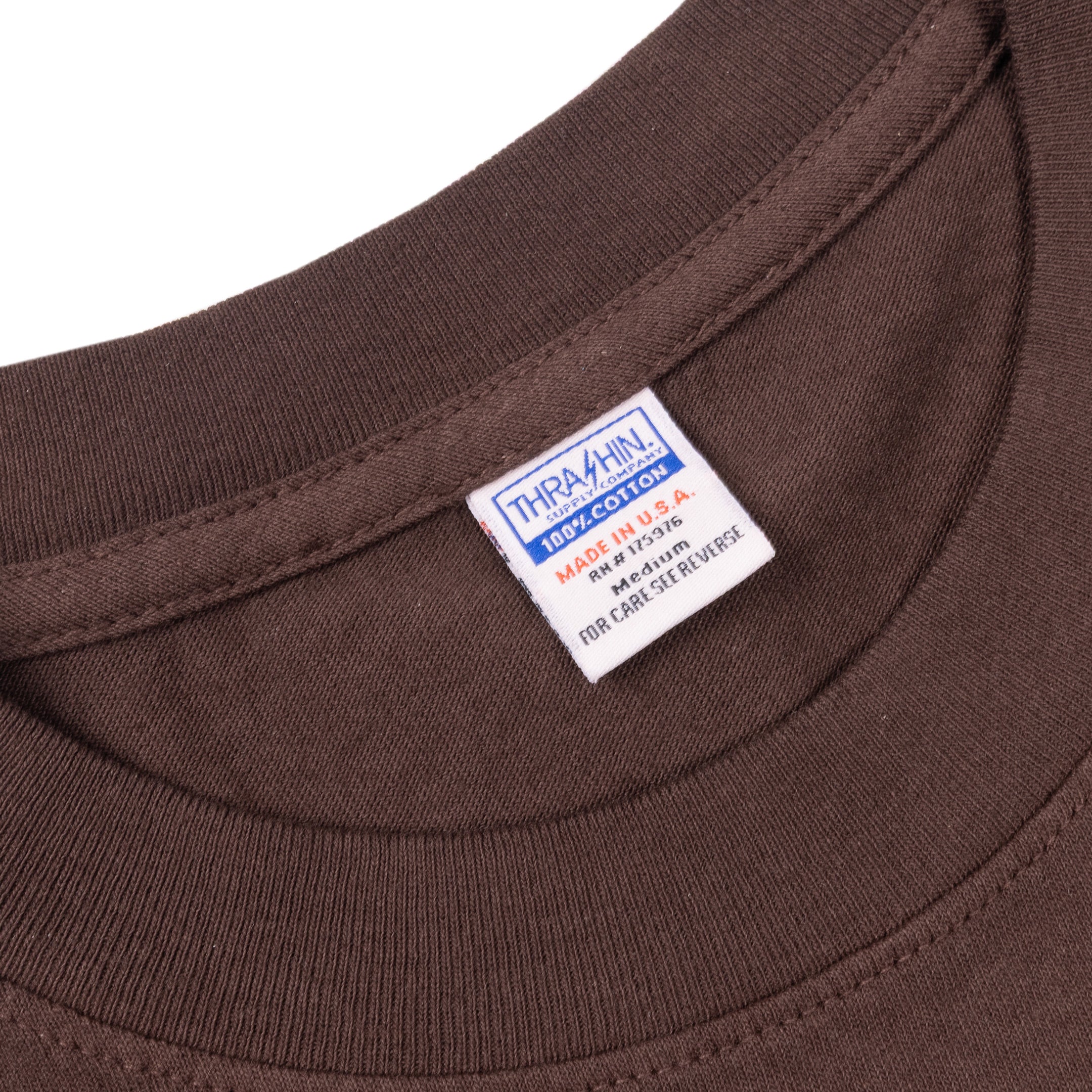 Service - Pocket Tee - Brown - Image 3