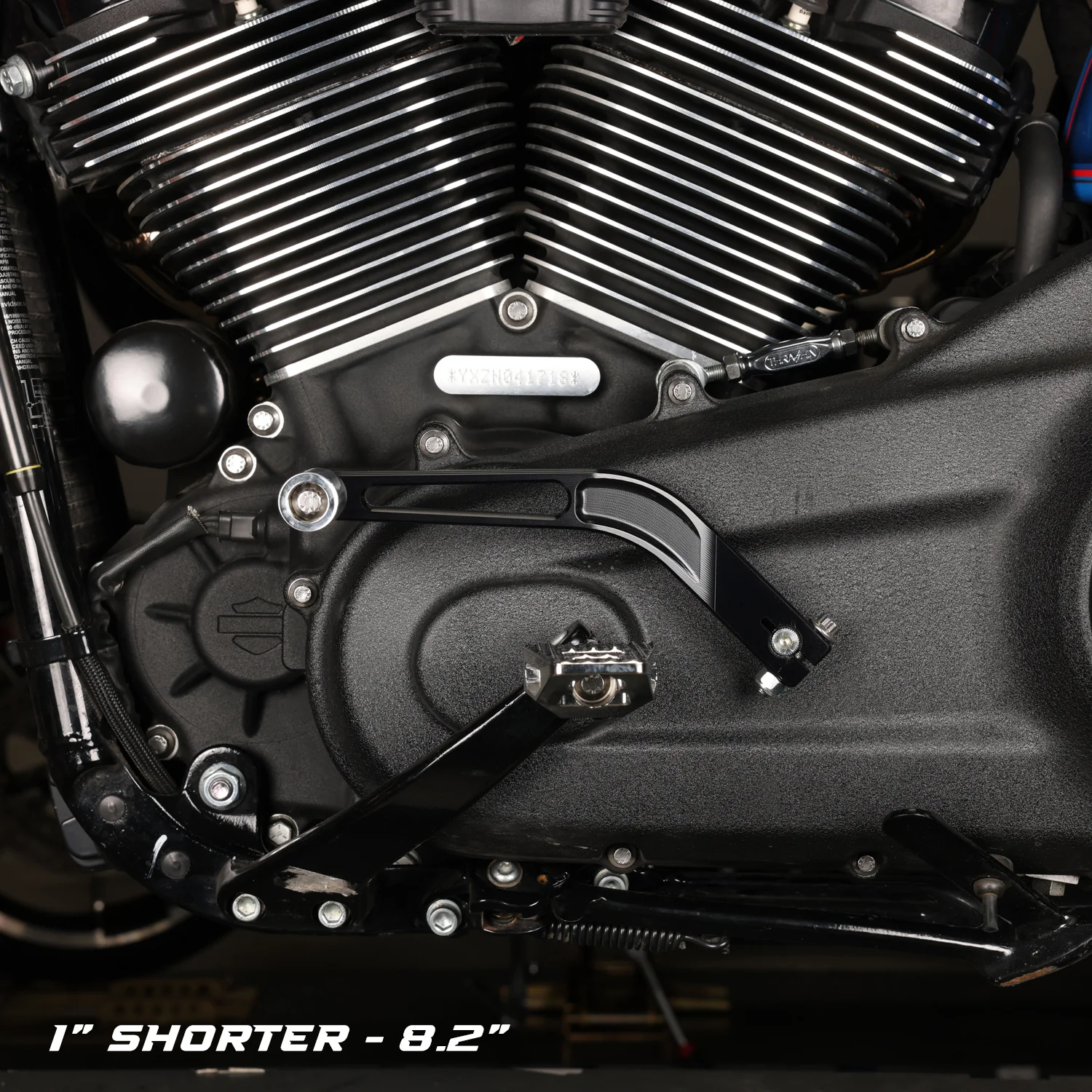 TSC Billet Shift Lever - Softail - Black - Image 6