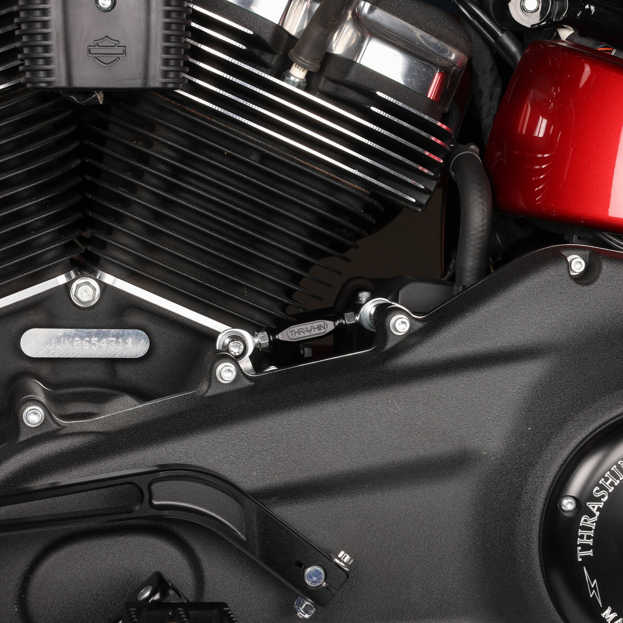 Shift Linkage - Dyna/Softail - Black - Image 4
