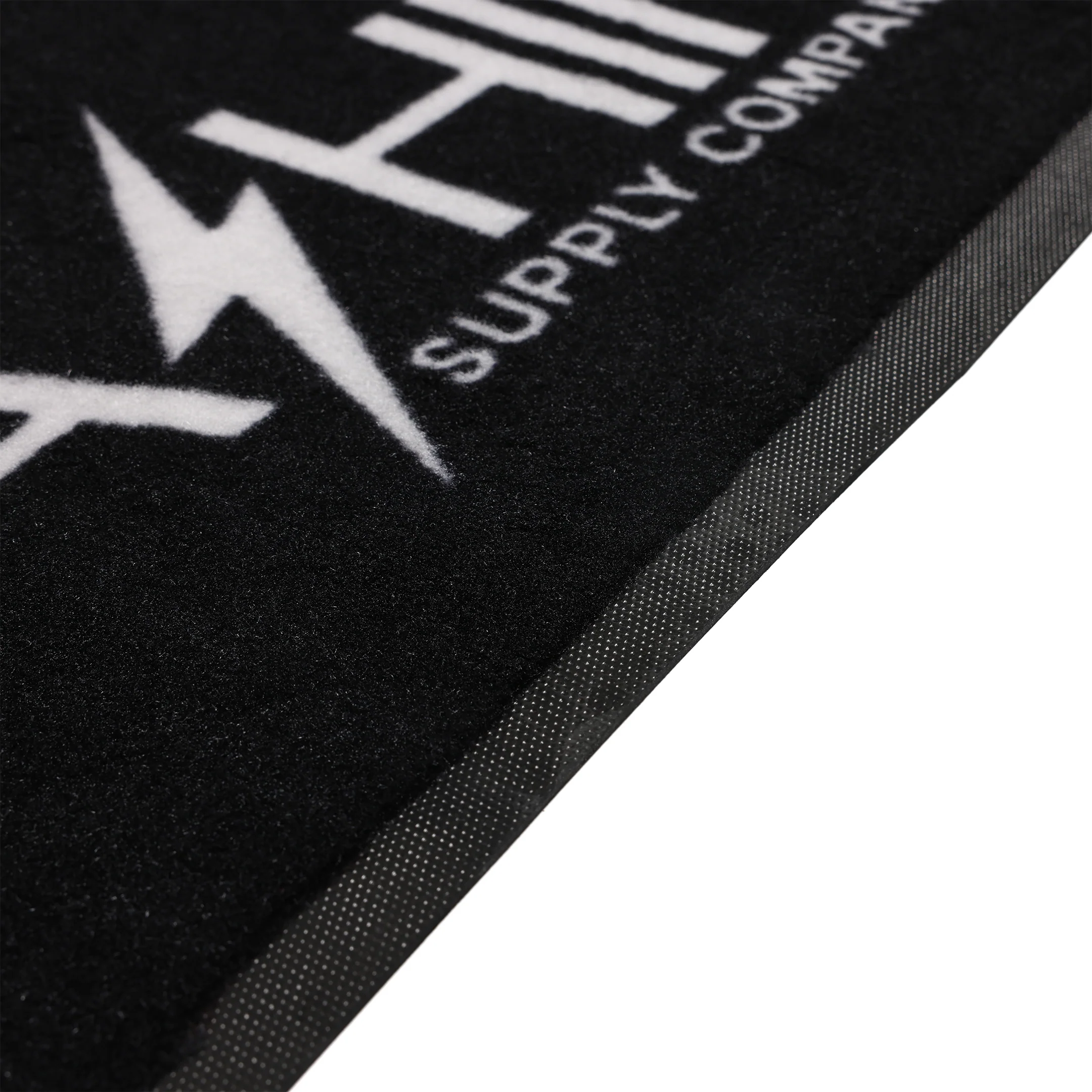 OG Logo - Carpeted Rubber Bike Mat - 8' x 3.5' - Image 3