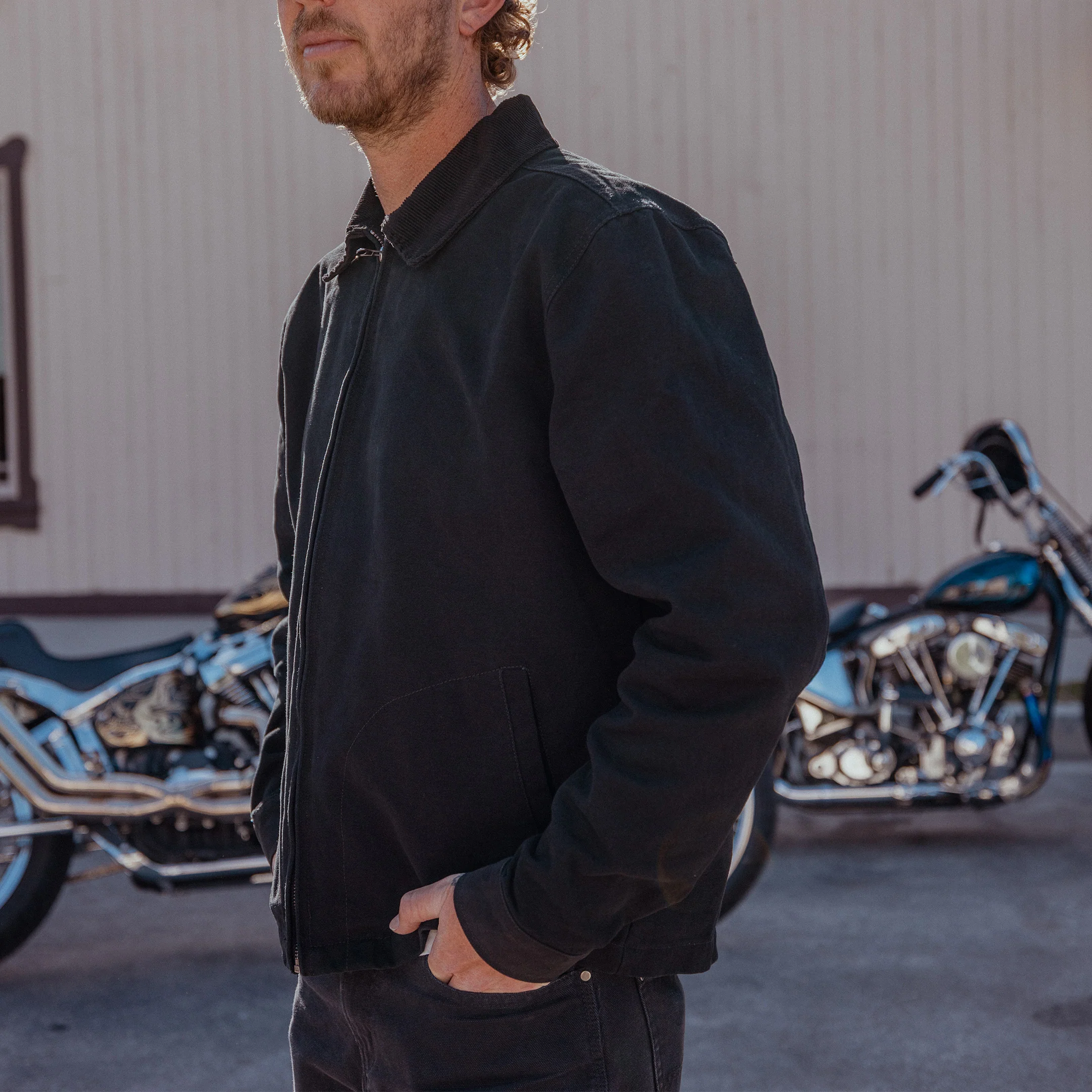 Shop Jacket | Canvas - Black - Image 15