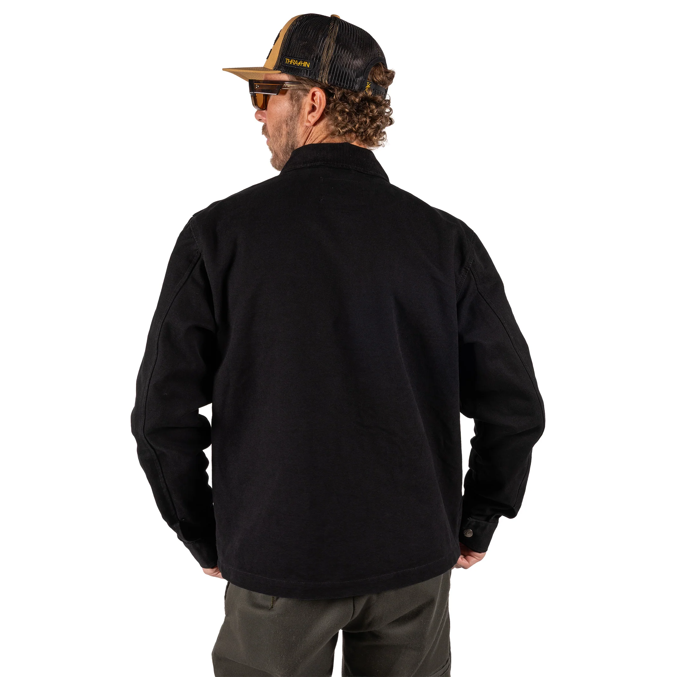 Shop Jacket | Canvas - Black - Image 8