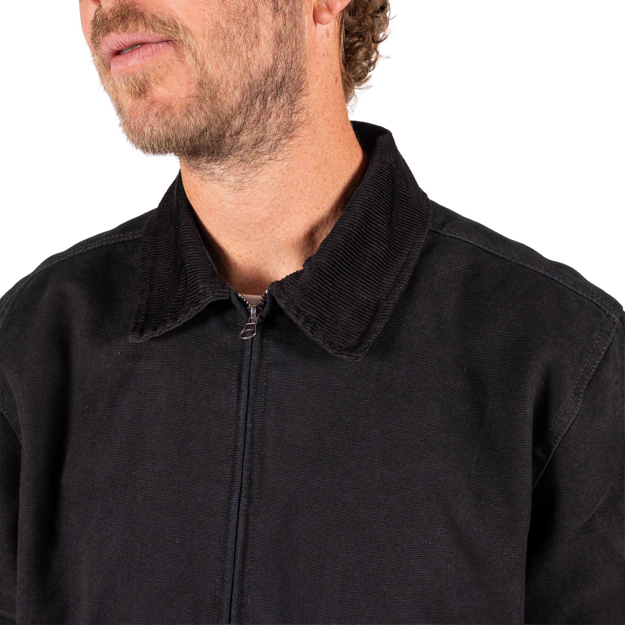 Shop Jacket | Canvas - Black - Image 9