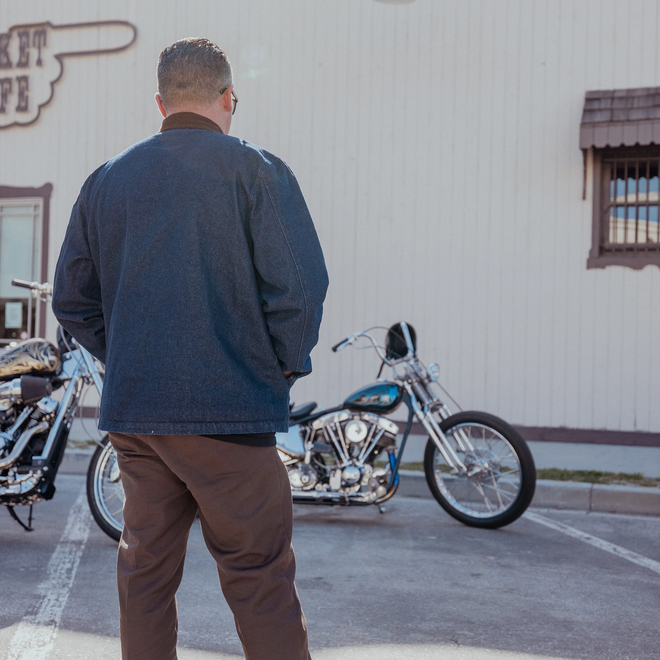 Shop Jacket | Denim - Blue - Image 16