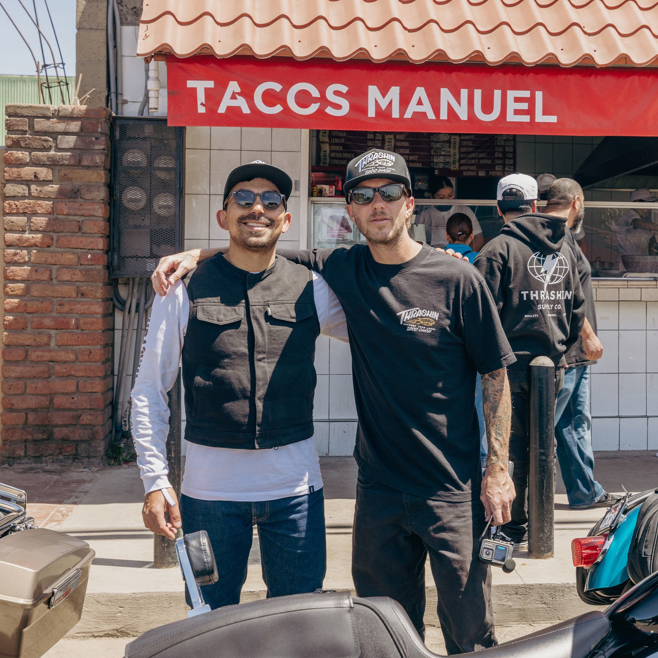 Taco Shop Tee - Black - Image 6