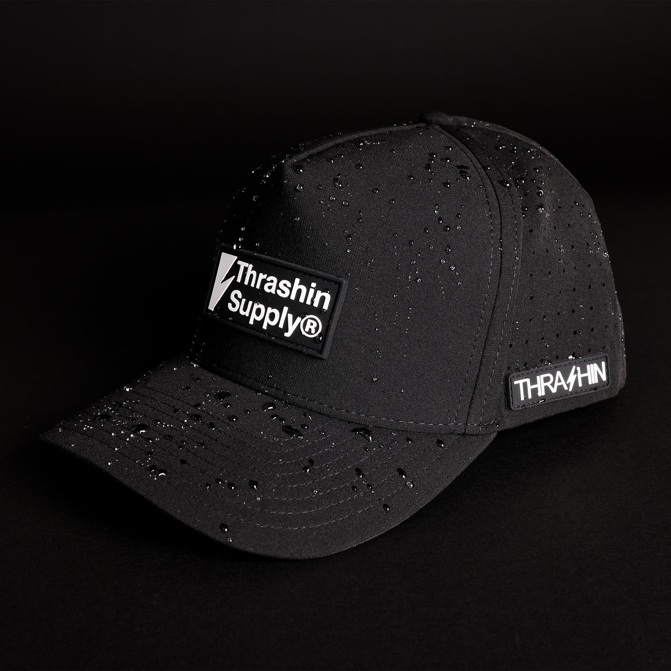 Tech Performance Snapback - Black | Structured Curved Bill - Image 8