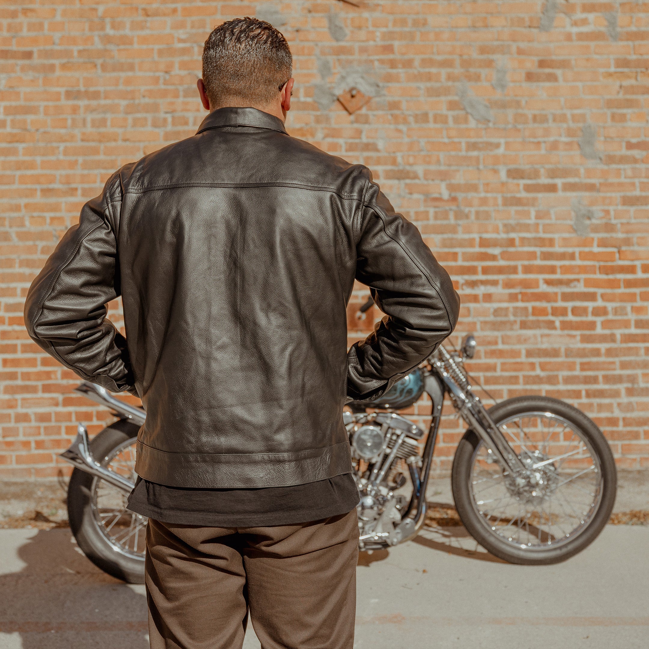 The 101 Jacket | Leather - Black - Image 20