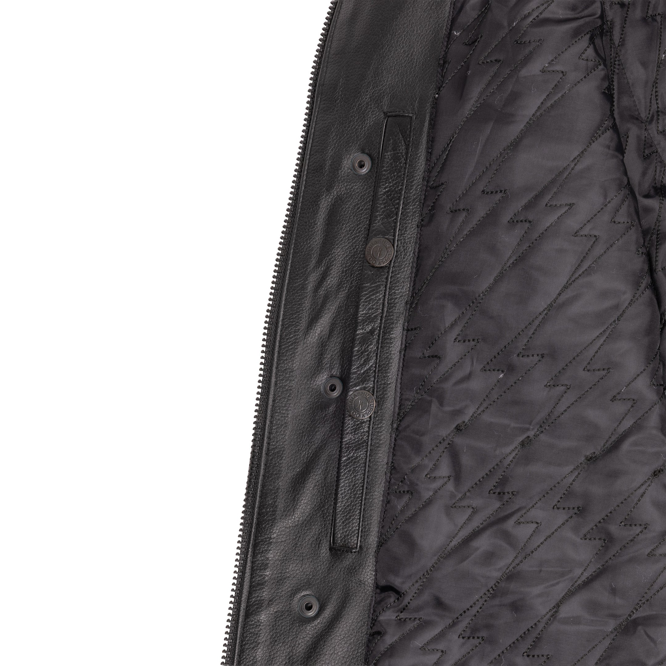 The 101 Jacket | Leather - Black - Image 6