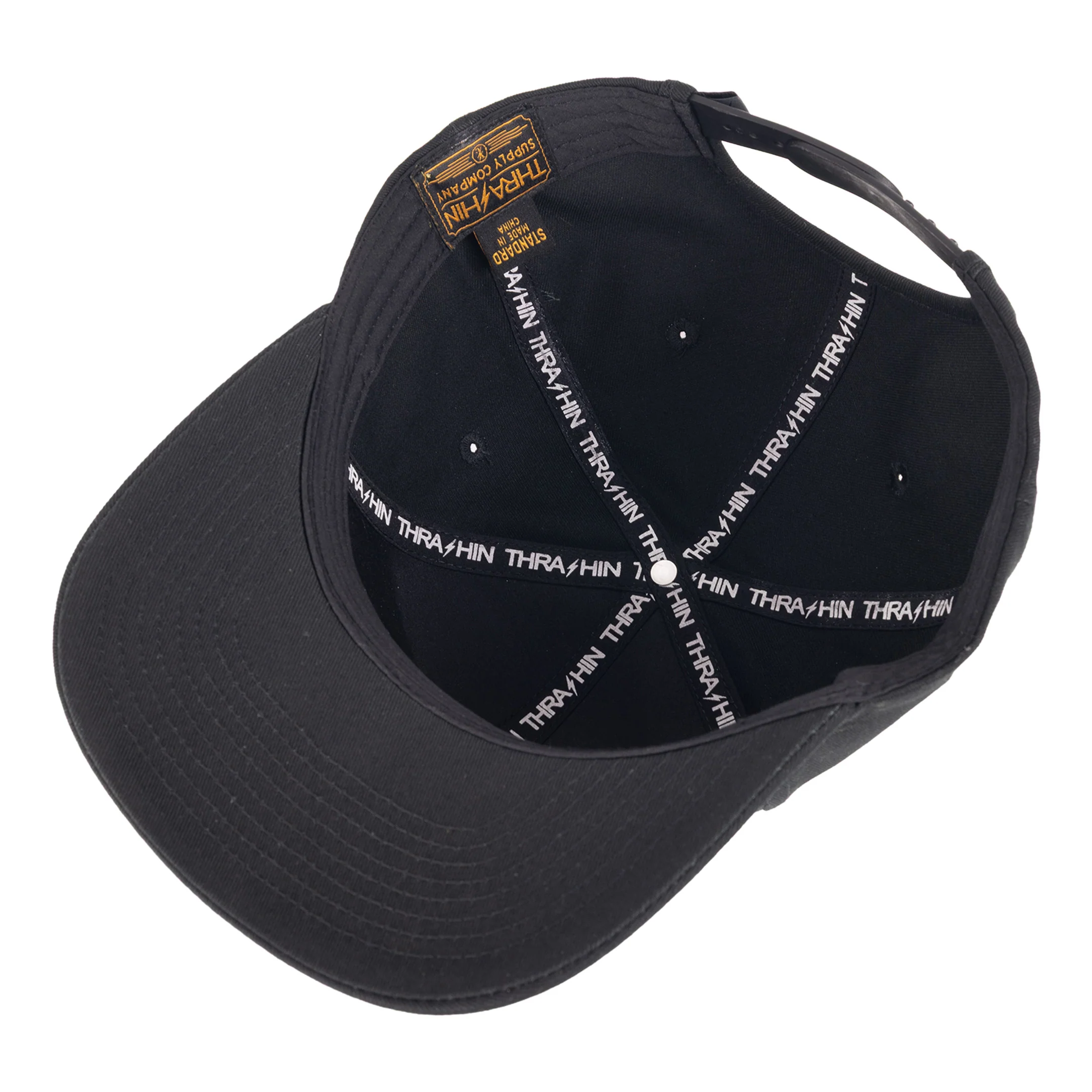 The Bar Snapback - Black - Image 4