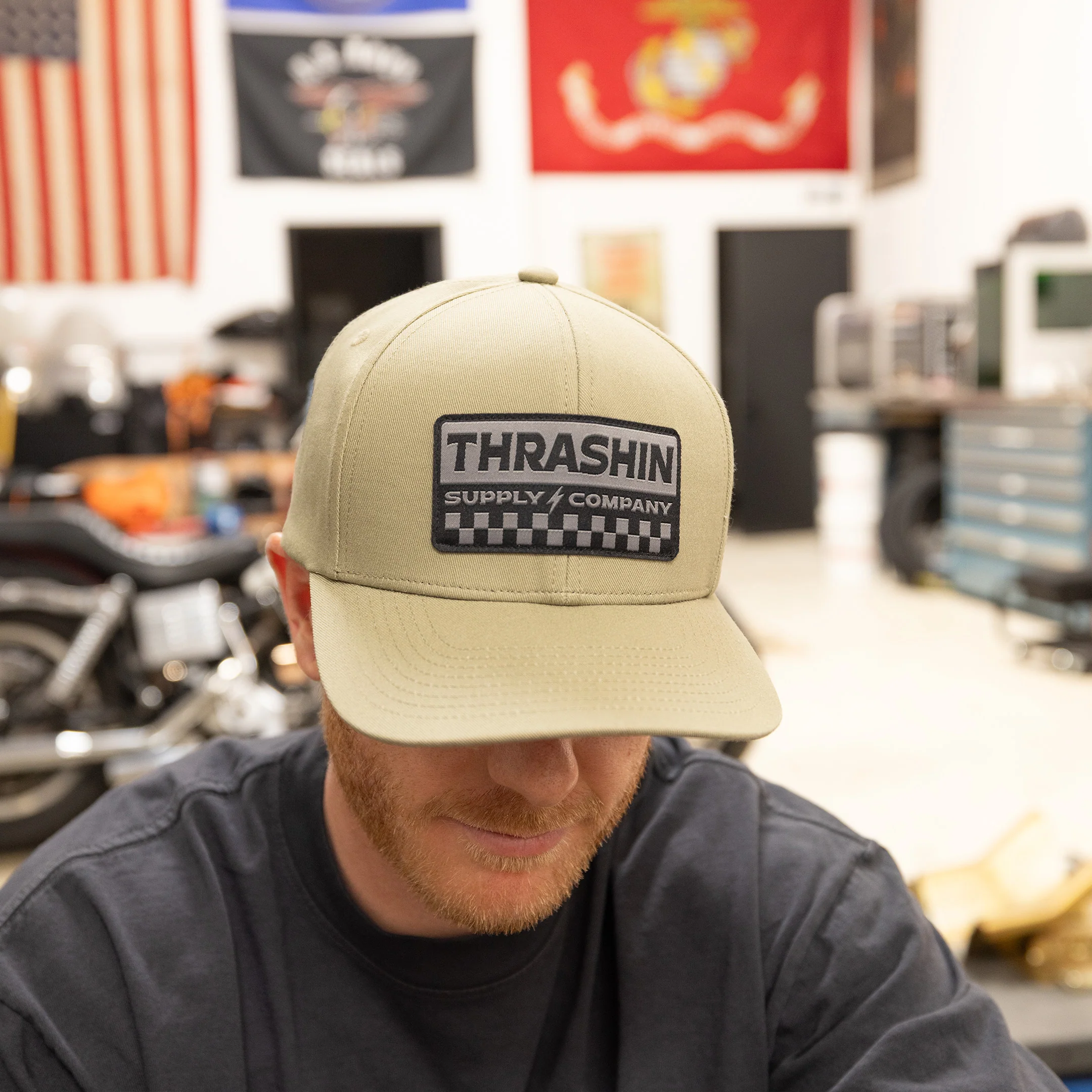 The Bar Snapback - Khaki - Image 6