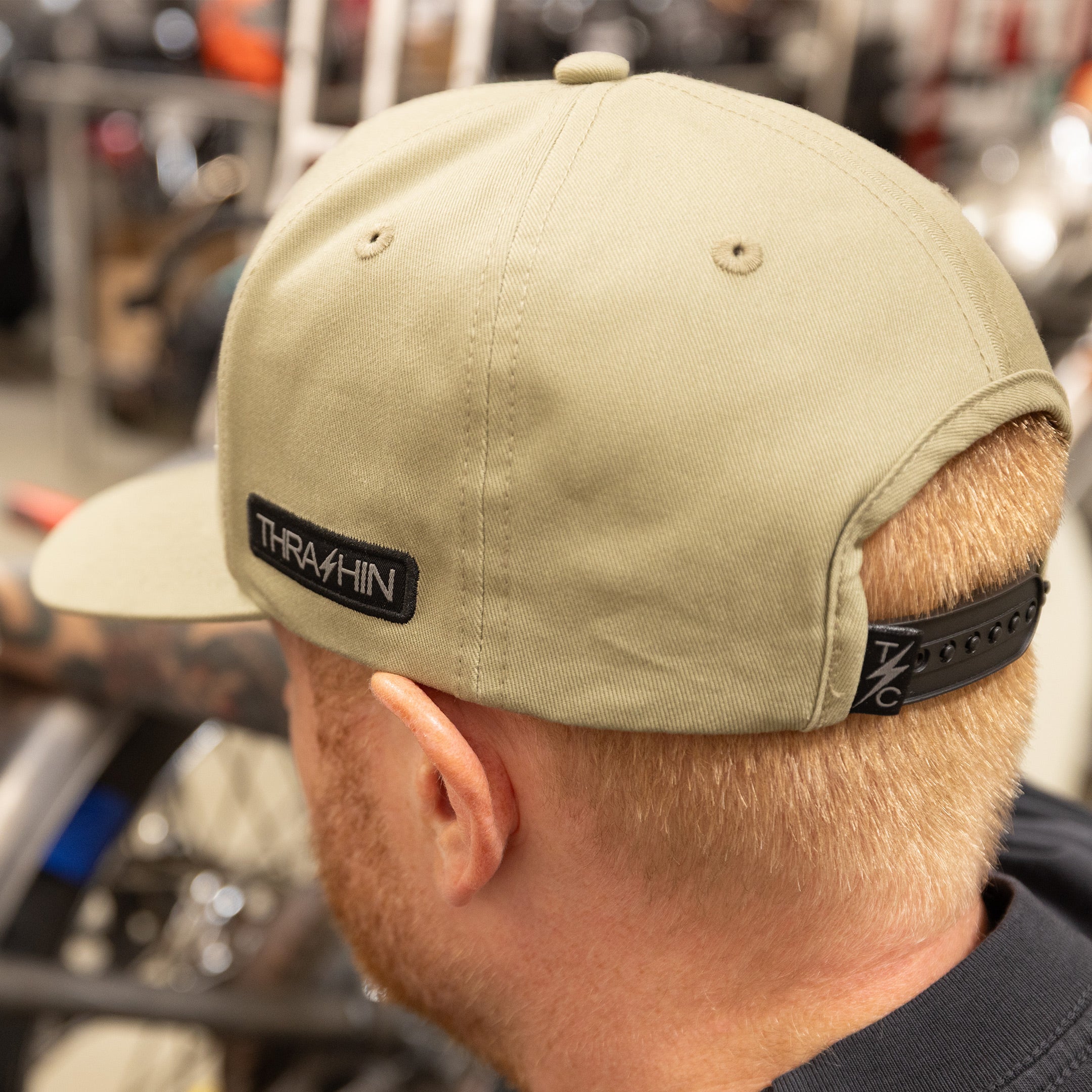 The Bar Snapback - Khaki - Image 8