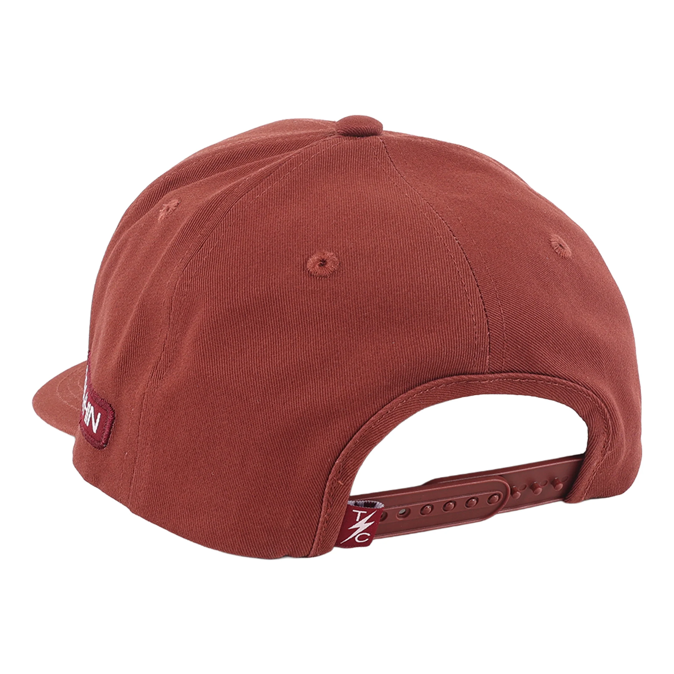 The Bar Snapback - Maroon - Image 3