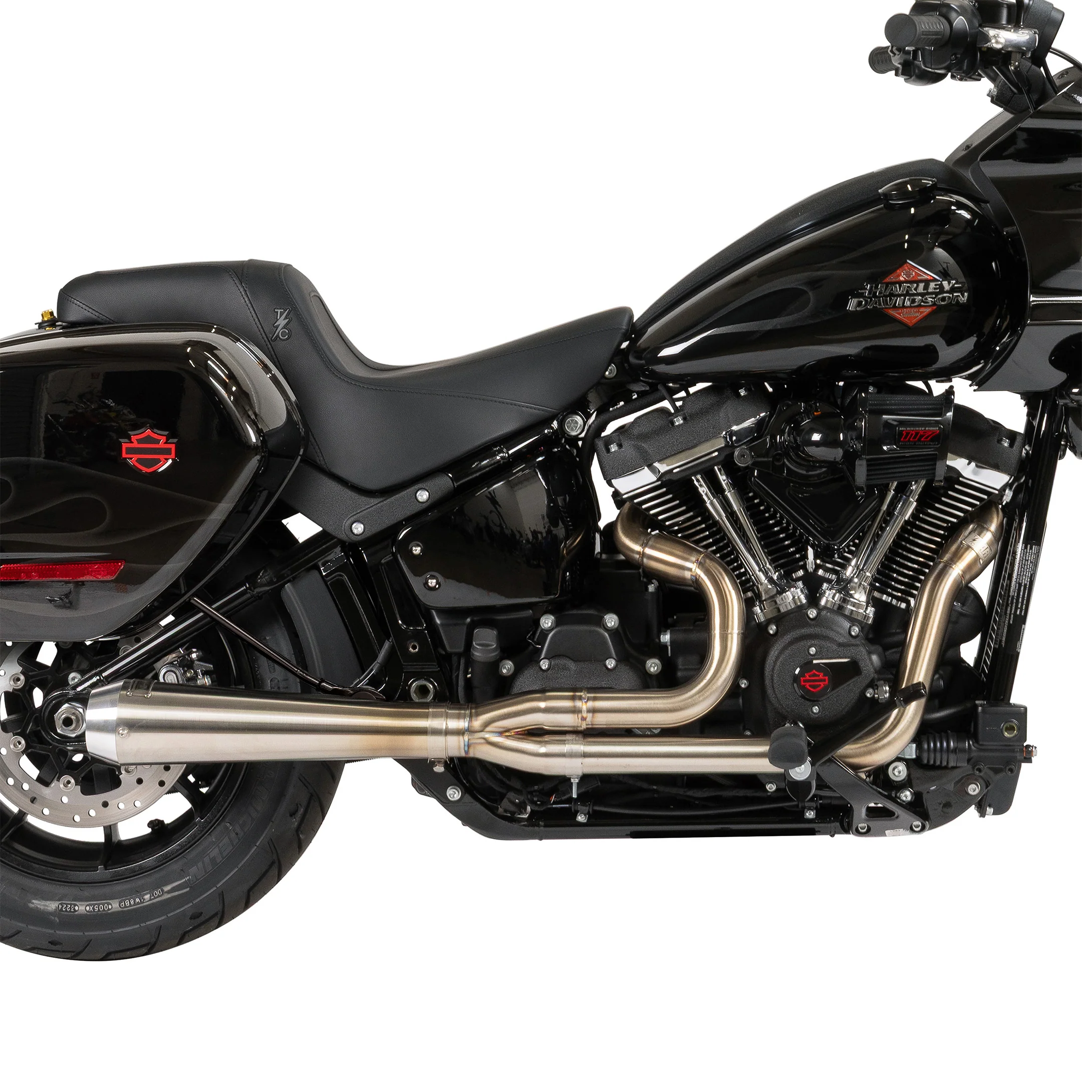 THRASHIN Anti-Reversion Exhaust System - M8 Softail | Straight-Out
