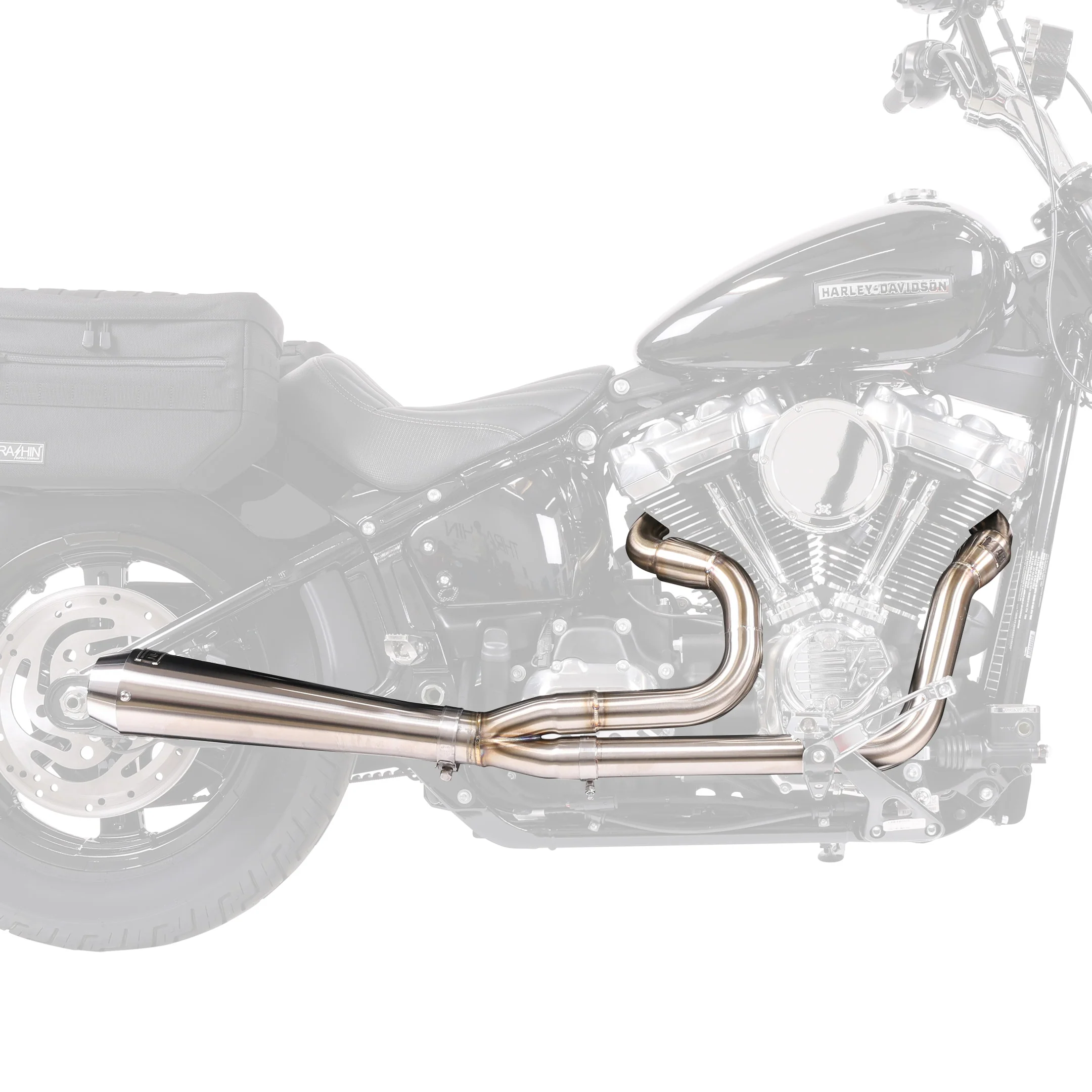 THRASHIN Anti-Reversion Exhaust System - M8 Softail | Kick-Up - Image 2