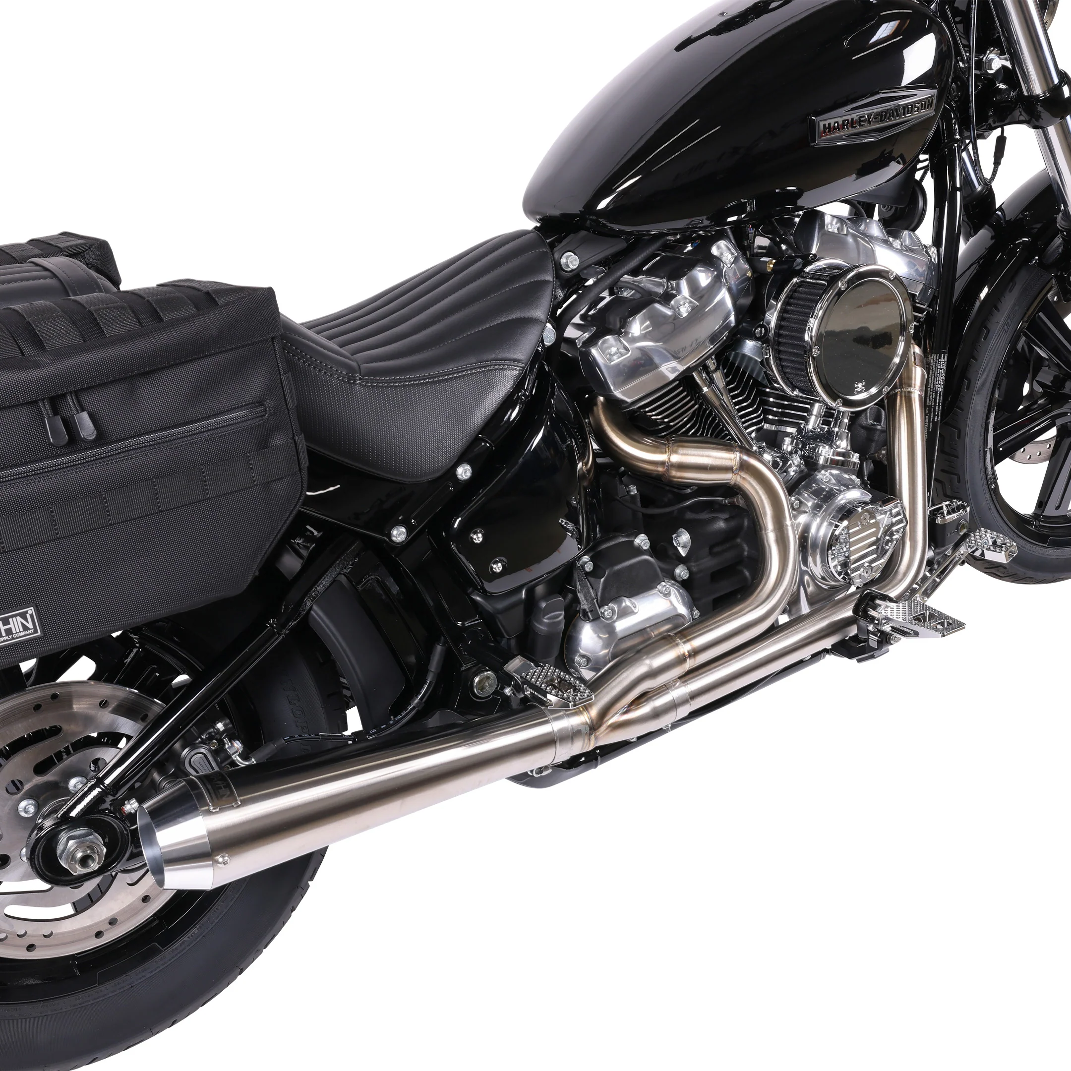 THRASHIN Anti-Reversion Exhaust System - M8 Softail | Kick-Up - Image 5