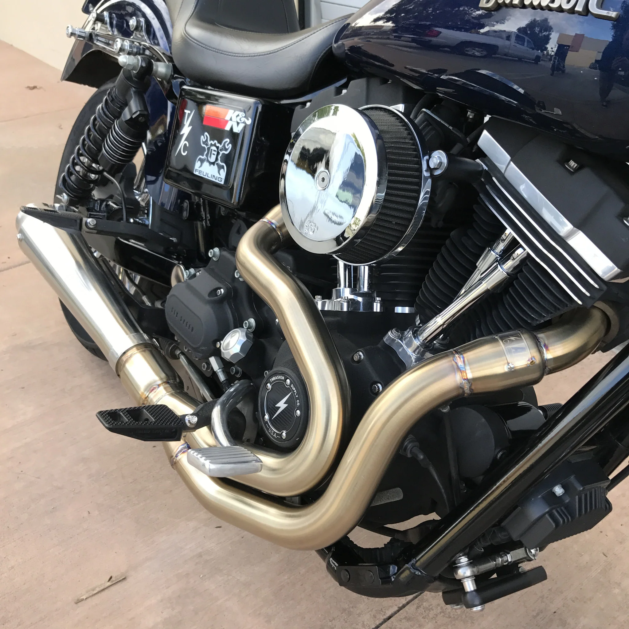 THRASHIN Anti-Reversion Exhaust System - Dyna - Image 4