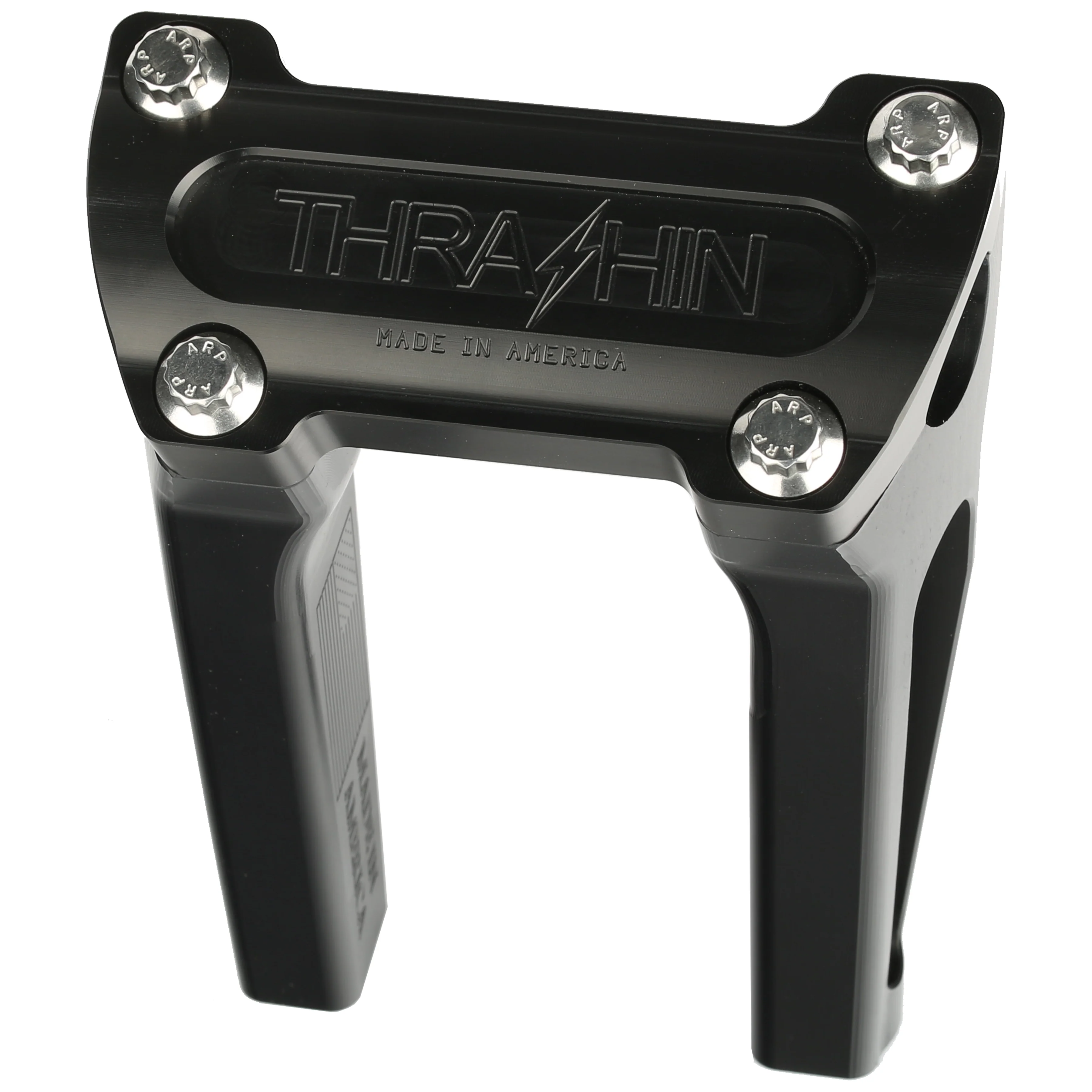 6" Straight Thrashin OG Risers - Black - Image 3
