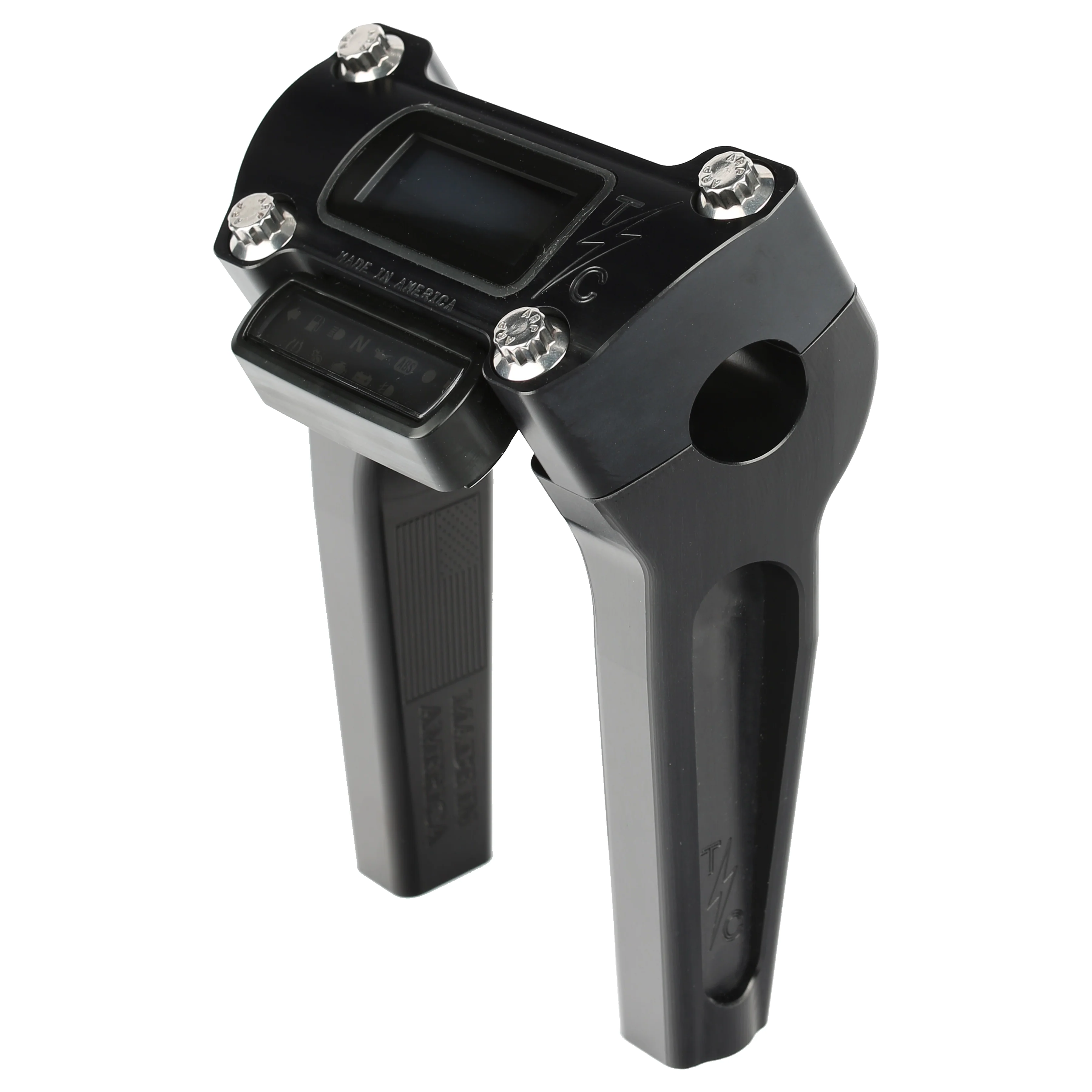 6" Straight Thrashin OG Risers - Black - Image 4