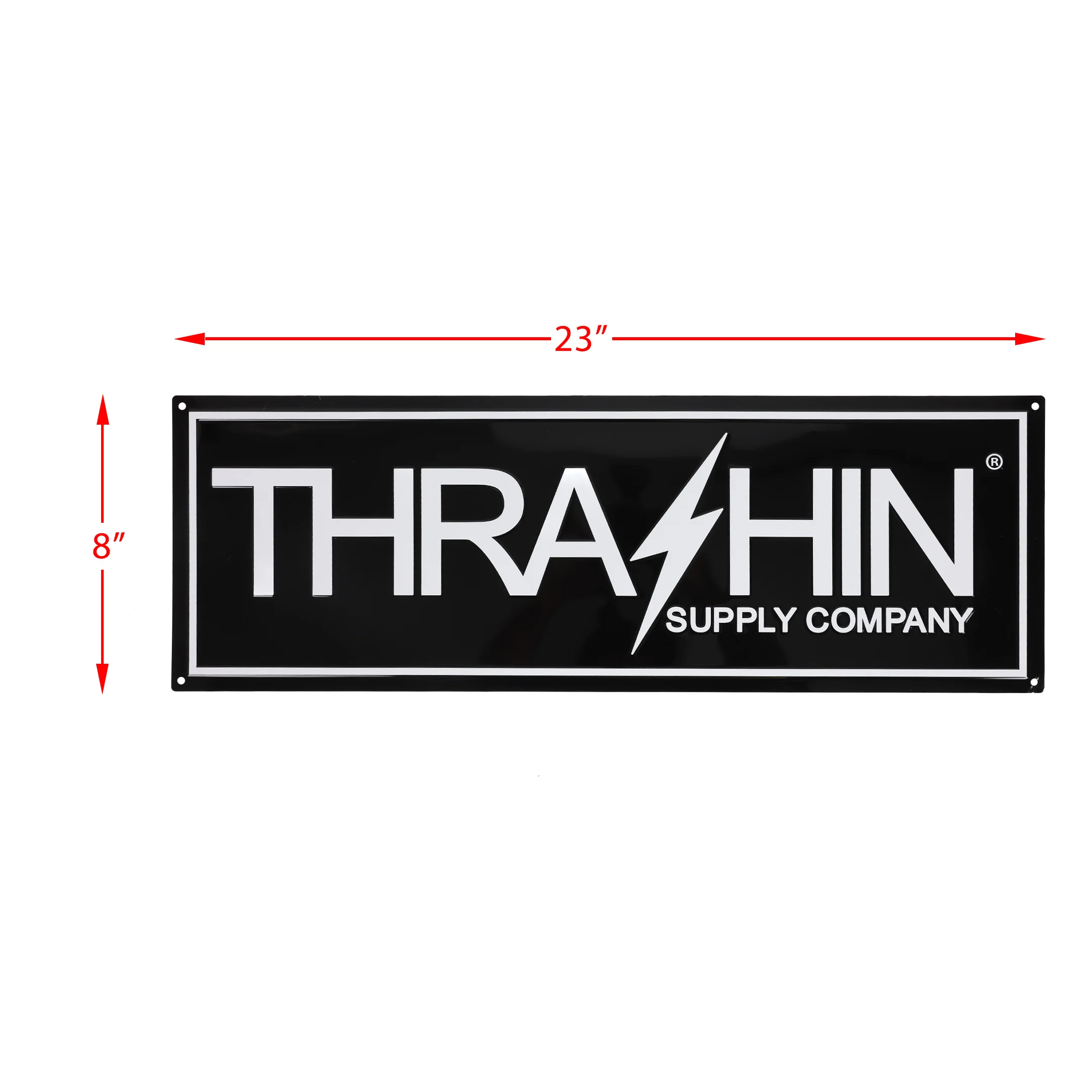 Thrashin Supply OG Logo Metal Sign - Image 3
