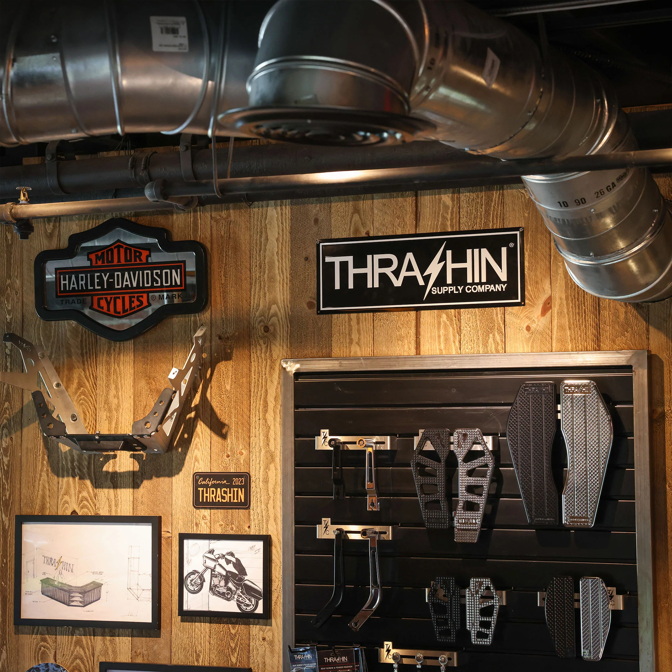 Thrashin Supply OG Logo Metal Sign - Image 4