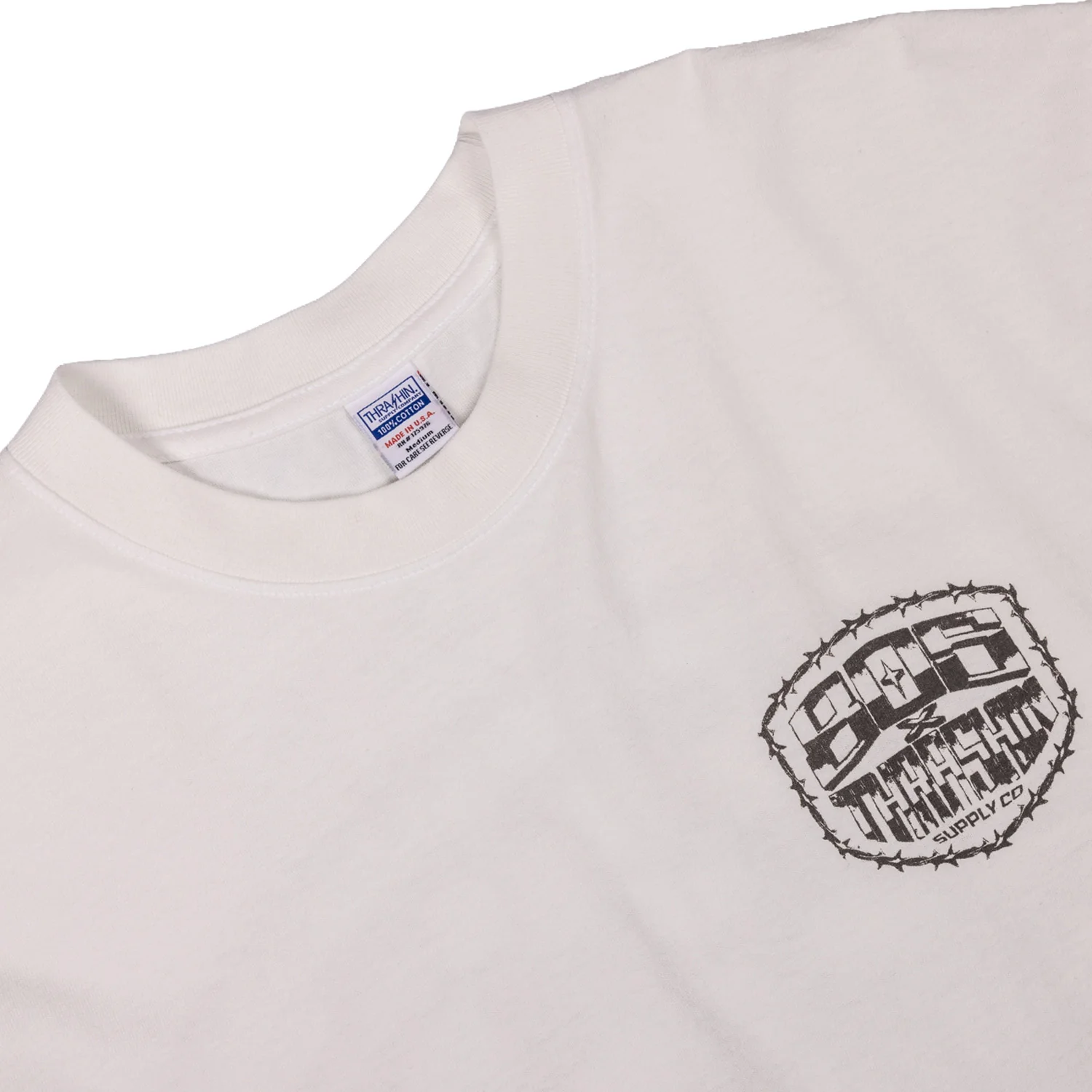 Thrashin X 805 Shield Tee - Bone - Image 3