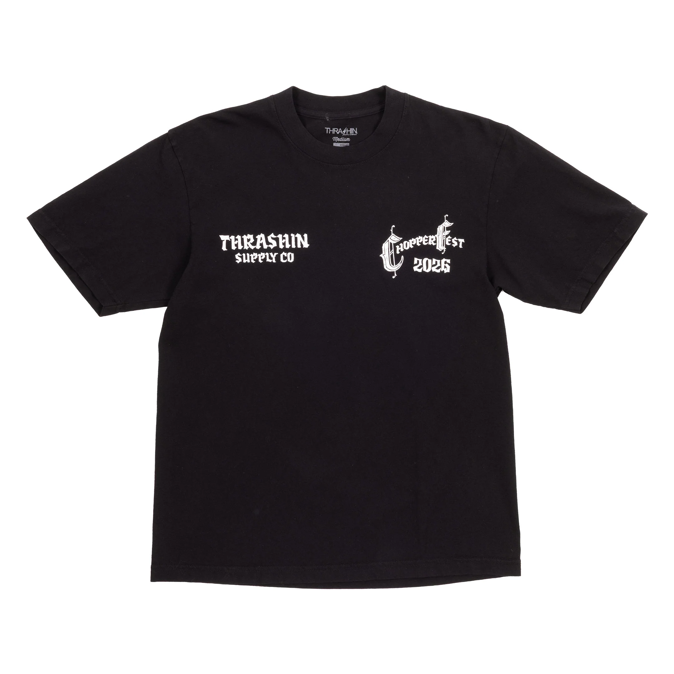 Thrashin® x David Mann Chopper Fest® | Jail Break Tee - Black - Image 2