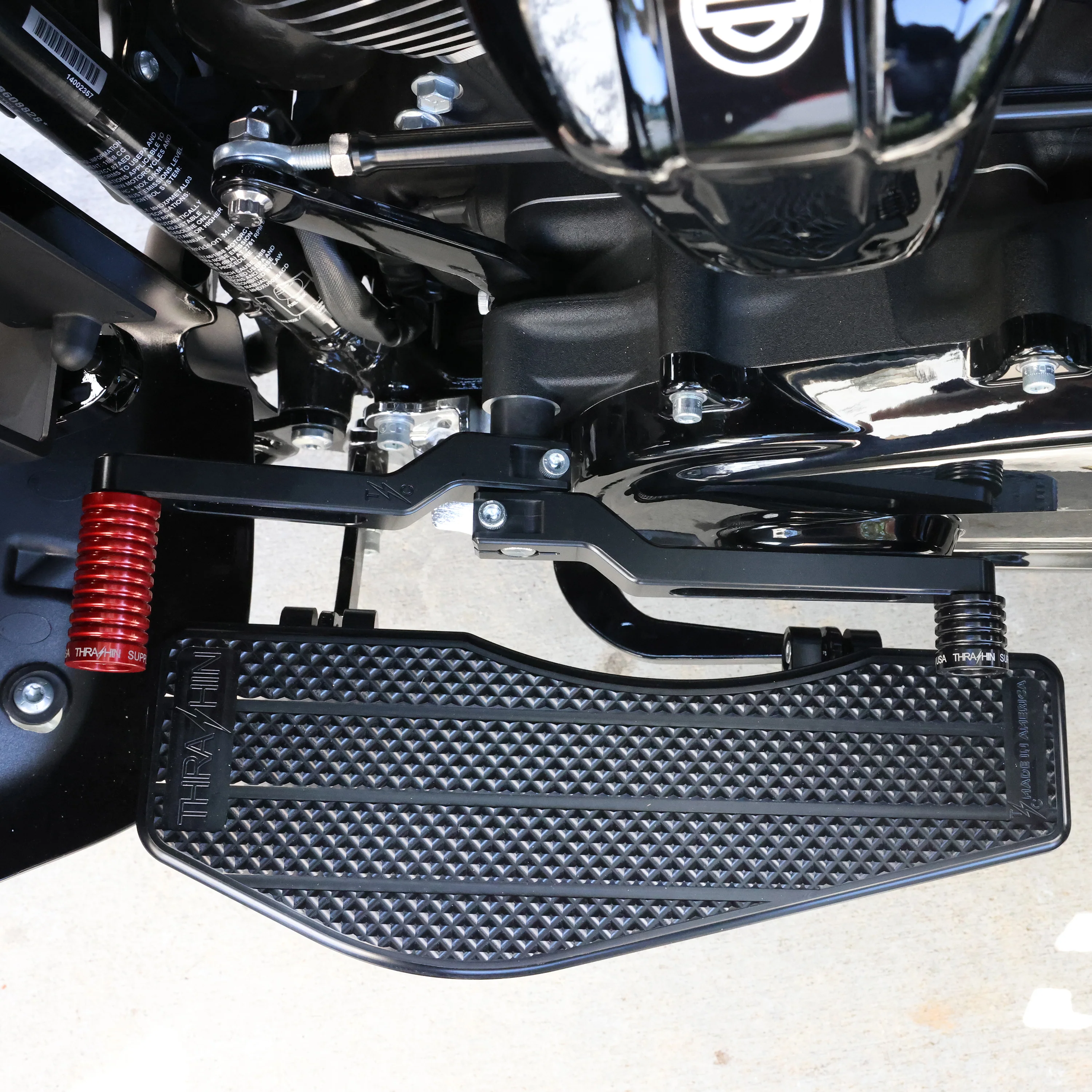 TSC Billet Shift Lever - Touring & FXR Models - Black - Image 5