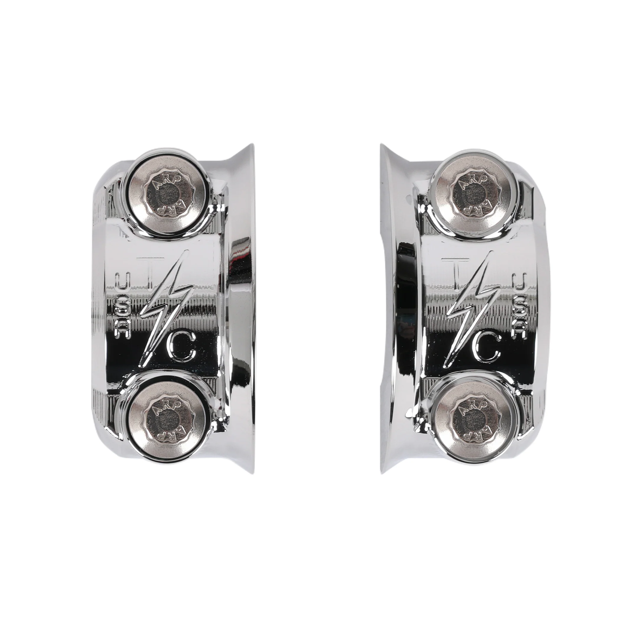 Speedway Clutch / Brake Perch Clamp - Chrome - Image 2