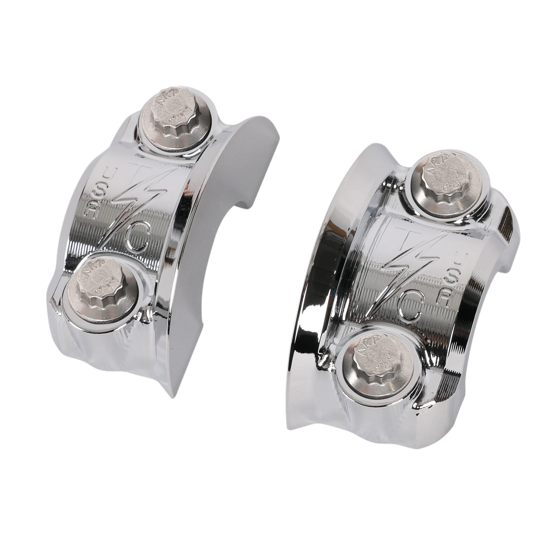 Speedway Clutch / Brake Perch Clamp - Chrome - Image 3