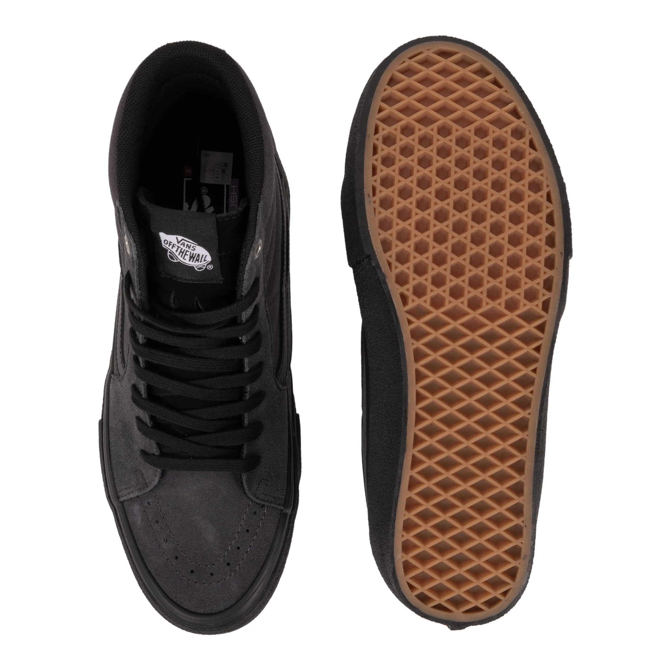 Vans | Skate SK8-Hi Shoe - Charcoal / Black - Image 4