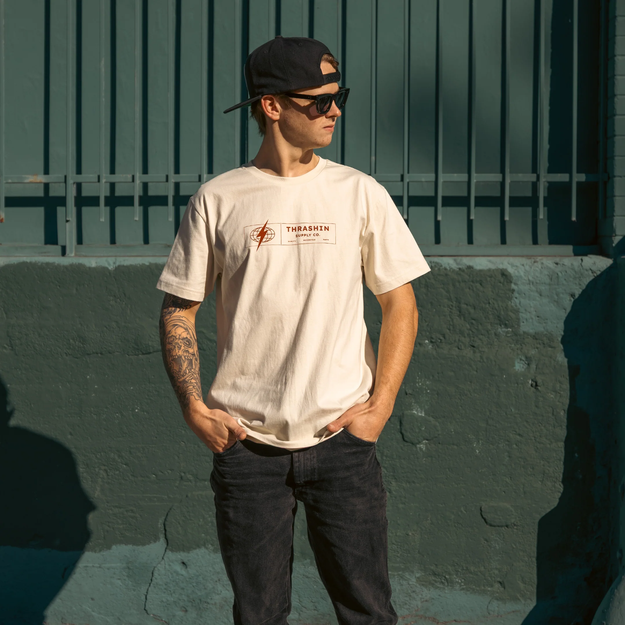 Verse Tee - Bone - Image 6