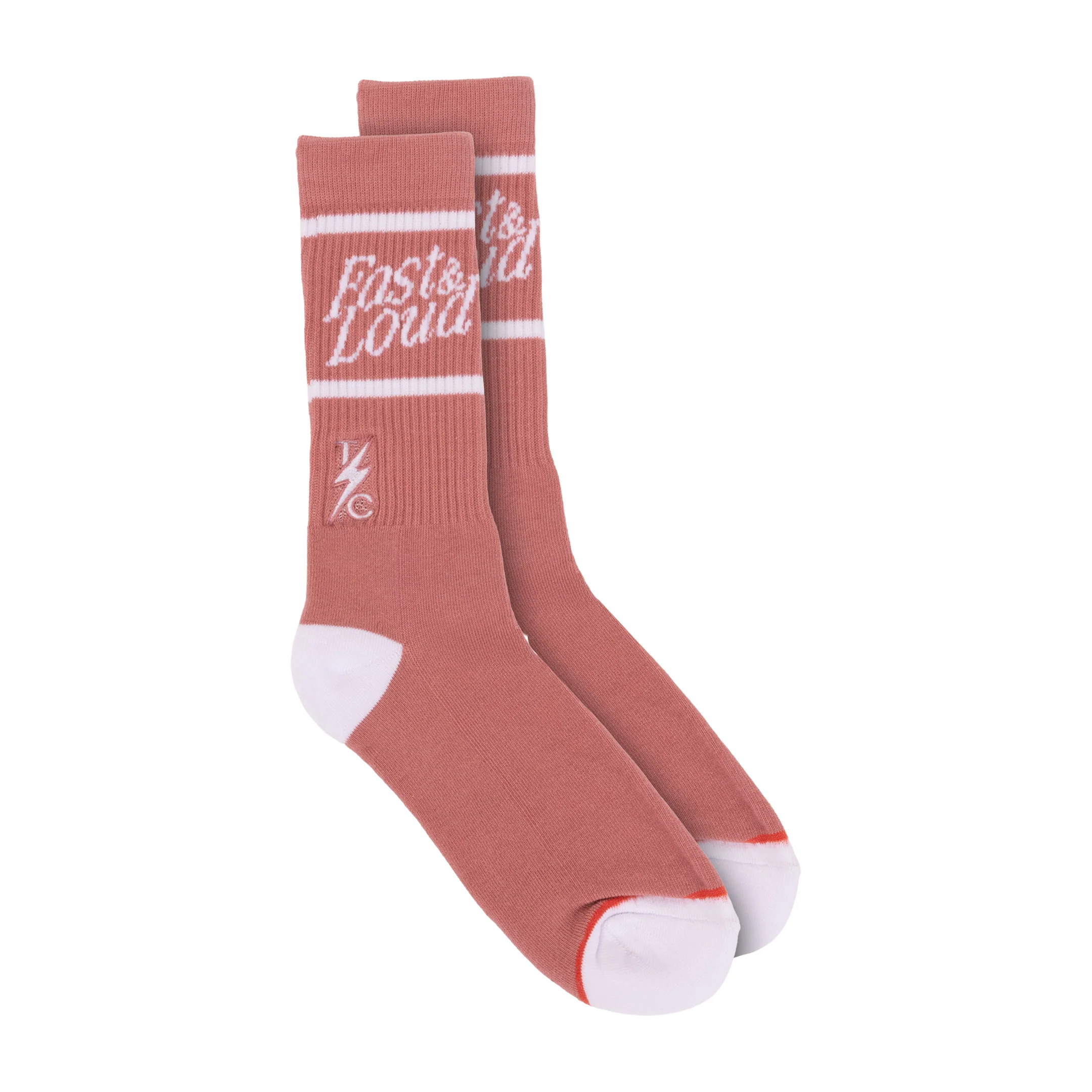 Women's Fast & Loud Socks - Mauve