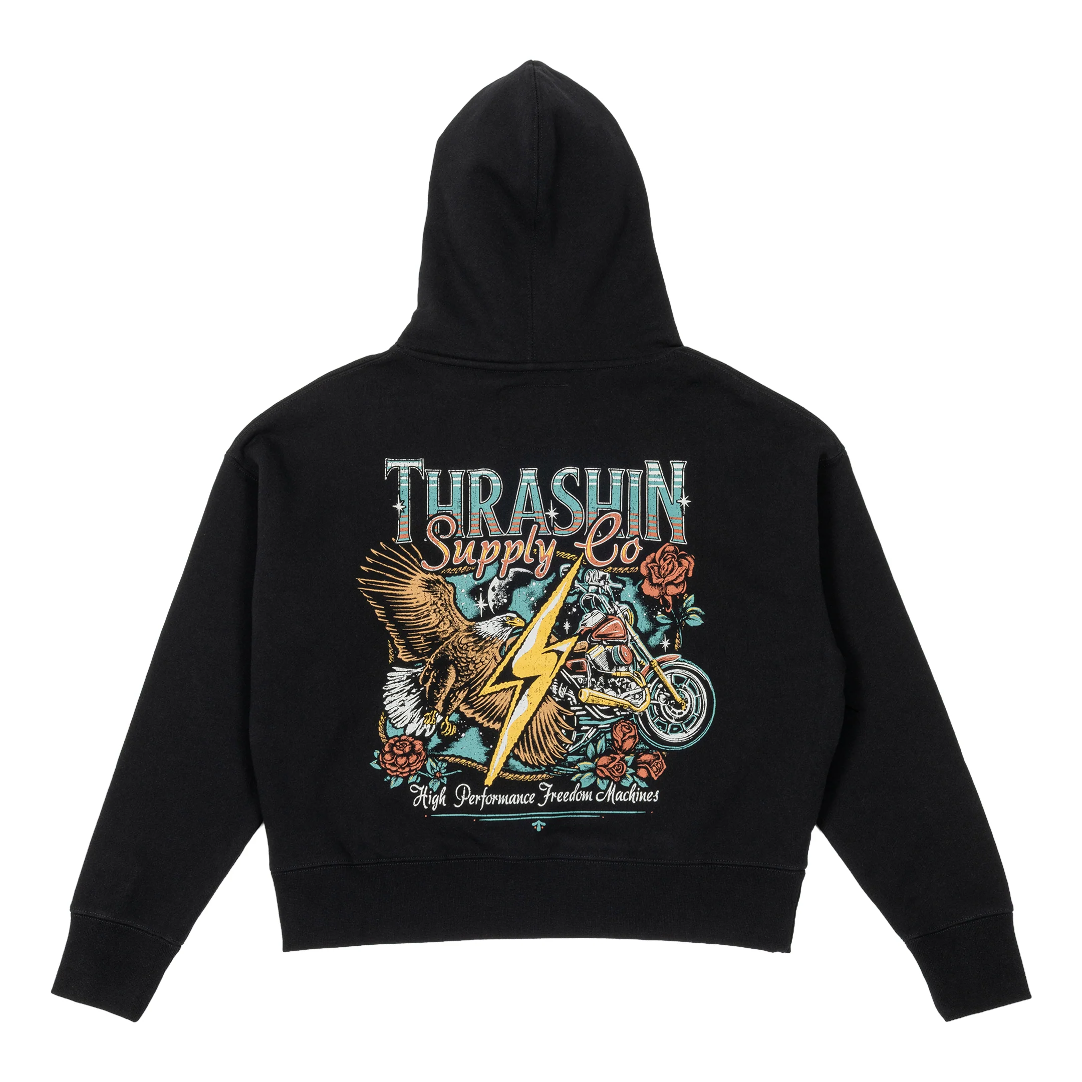 Women's Freedom Pull-Over Hoodie - Black
